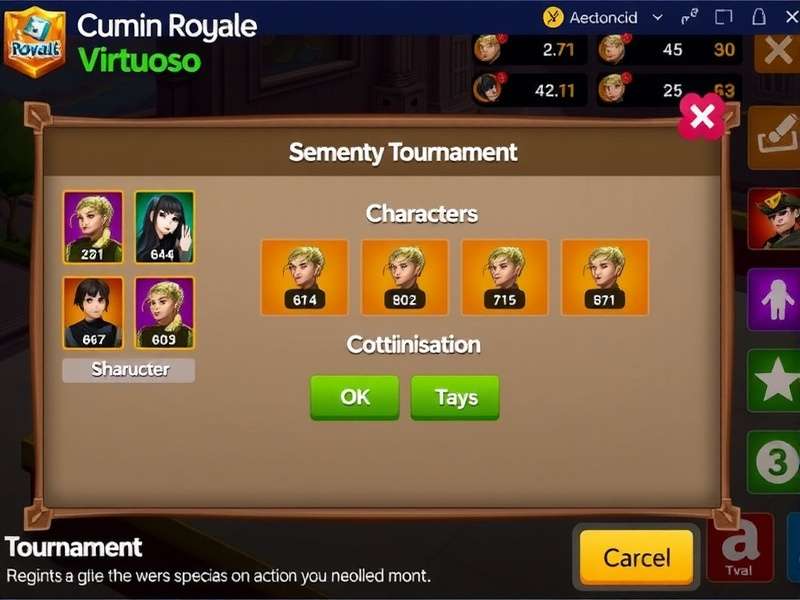 Cumin Royale Virtuoso Gameplay Screenshot